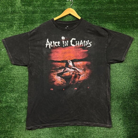 Alice In Chains Dirt Est 1987 Rock Band Mineral Wash T-Shirt Size Extra Large - Picture 1 of 5